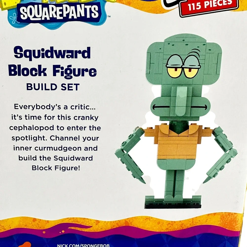 SpongeBob SquarePants Snap & Switch Block Figure Build Set 3 Pack New